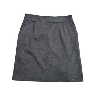 George Heather Grey Lined Work Skirt Women’s Size 14